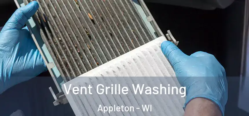 Vent Grille Washing Appleton - WI